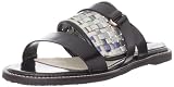 ALL BLACK Womens News Band Sandal Sandal