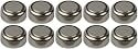 10 x HS - AG3  LR41 L736 Alkaline Button Cell  Replaces SR41W, SR41, SR736, SB-B1, 280-13, K, V392, D392, 247D, S736E, AG3, GP192,LR736, 392 for Calculator Watch, Camera Light and Clock