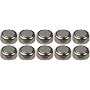 10 x HS - AG3  LR41 L736 Alkaline Button Cell  Replaces SR41W, SR41, SR736, SB-B1, 280-13, K, V392, D392, 247D, S736E, AG3, GP192,LR736, 392 for Calculator Watch, Camera Light and Clock