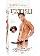 Pipedream Products, Inc Fetish Fantasy Series 10-inch Chocolate Dream Hollow Strap-on