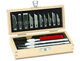 X-Acto X5082 Basic Knife Set with Wood Chest