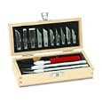 X-Acto X5082 Basic Knife Set with Wood Chest