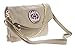 Canal Collection Multi Purpose Soft Foldable PVC Cross Body Clutch with Emblem