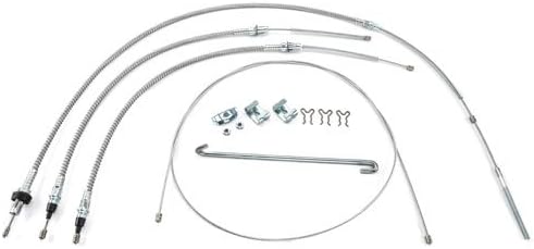 Right Stuff Detailing RSBCF02 Brake Cable Set with Hardware for Chevrolet Camaro