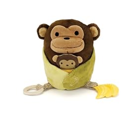 Skip Hop Hug and Hide Activity Toy, Monkey: Baby