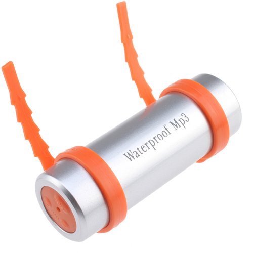 Underwater Waterproof Mp3 Player (Silver, 2GB)