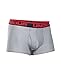 Under Armour Men's Original Series 3” Boxerjock, True Gray Heather /Red, X-Large