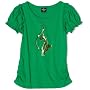 Baby Phat Girls 2-6x Short Sleeve Sequin Logo Tee
