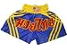 Kids Boxing Shorts, Muay Thai Boxing Shorts Small Size (Blue)