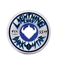 Darkstar Lightning Core Dual Durometer (Navy Core) Skateboard Wheels - Set of 4 - 53 mm