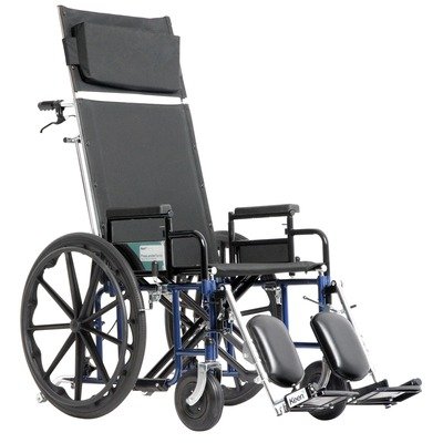 FreeLander Reclining Wheelchair Seat Size: 20 x 18, Legrests: Elevating