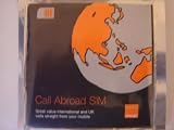 Electronics : Orange Call Abroad Pay As You Go sim card pack