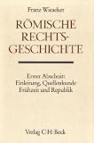 Produkt-Bild: Handbuch der Altertumswissenschaft, Bd.3/1, R&ouml;mische Rechtsgeschichte: Abt. X/3/1