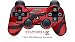 Sony PS3 Controller Skin - Camouflage Red