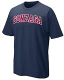 Gonzaga Bulldogs Bulldogs Blue Classic College Short Sleeve Tee Shirt By Nike Team Sports