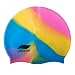 JAGUAR™ Silicone Swim Cap, Multicolor Swimming Cap #MC703