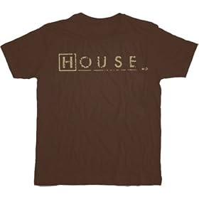Fox House M.D. Logo Script Brown T-Shirt Tee