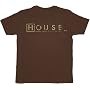 Fox House M.D. Logo Script Brown T-Shirt Tee