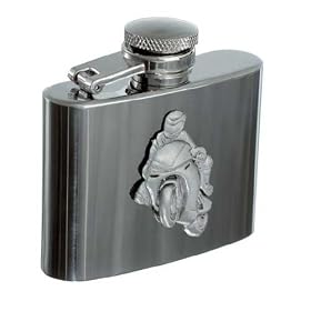 Superbike 2oz Stainless Steel Hip Flask