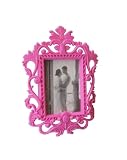 Magnet Mini Barock Bilderrahmen pink