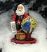 Texas Tech Red Raiders Memory Company Special Delivery Santa Ornament NCAA College Athletics Fan Shop Sports Team Merchandise