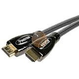 INSTEN Super High Resolution GOLD 50 ft HDMI Male Cable 1080p 1.3b Black for HDTV / Plasma / LCD / PS3