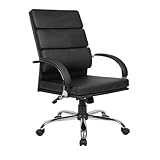 Boss Leather Office Chair Upholstered Breathable Caressoft Plus