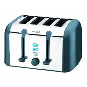 Breville VTT213 Polished Stainless Steel 4 Slice Toaster