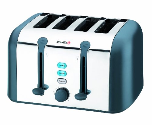 Breville VTT213 Polished Stainless Steel 4 Slice Toaster