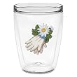 Garden Gloves 16 oz Insulated Beverage Tumbler, Clear