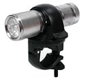 HQ TORCH-L-75 Aluminium Fahrrad-Taschenlampe mit 9 ultrahellen LEDs