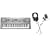 Yamaha YPT-310 61 Full Size Keyboard Bundle