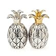 Godinger Pineapple Silver Plated Salt and Pepper Set