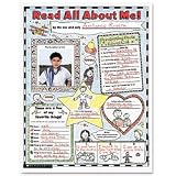 Instant Personal Poster Sets, Read All About Me, 17x22, K-2, 30/Set (SHS0439152852) Category: Bulletin Boards and Accessories