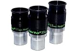 Tele Vue 3.5mm Nagler Type 6 1.25 Ultra Wide Field Eyepiece with 82 Degree Field of View.
