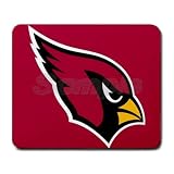 Arizona Cardinals Rectangular Mouse Pad - 9.25 x 7.75 Mouse Mat - Deluxe Mousepad