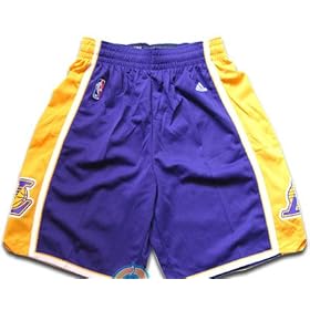 Los Angeles Lakers Swingman NBA Shorts Purple Size L