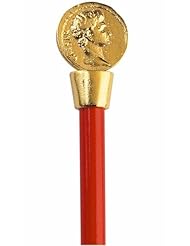 Single Detail Page Misc: Roman Coin Pencil Topper - Gold Plated - Patterns of Time