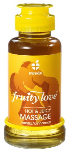 FRUITY LOVE Massage Lotion Vanille/Zimt, 100ml