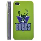 Milwaukee Bucks NBA BasketBall Club Pattern Hard Case for iPhone 4