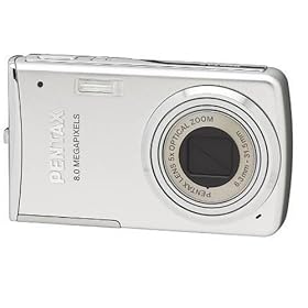 Pentax Optio M50 8MP Digital Camera with 5x Optical Zoom (Silver)