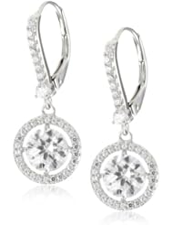 Myia Passiello "Timeless" Swarovski Zirconia Dangle Earrings
