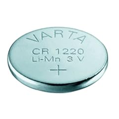 Varta CR1220 Lithium Knopfzelle (3V, 35mAh)