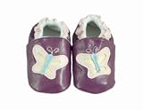 Peekaboot Soft Leather Baby Shoes - Flutterby