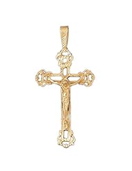 CleverEves 14k Gold Pendant Cross 7.4 - Gram(s)