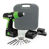 Kawasaki 840216 Black 14.4-Volt Cordless Drill Kit