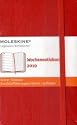 Moleskine Weekly Notebook - 2010 12 Month - Pocket, Hard Red (Moleskine Srl)