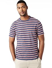 North Coast Pure Cotton Double Striped T-Shirt