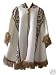 Raw Alpaca Native Design Ecuadorian Cape - Cloack, 10 Plies ( D-11e)