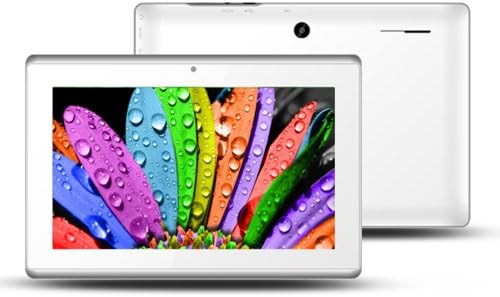 JKY 7" Android 4.2 Tablet Pc, A11 ,Cortex A7 1.5 Ghz Dual Core Processor,512mb / 8gb,dual Camera,hd Display ,White Color